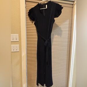 Women’s navy pant suit